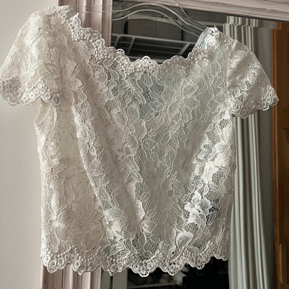 Tadashi Shoji (BHLDN) Sydney Top (NEVER WORN - Size XS)